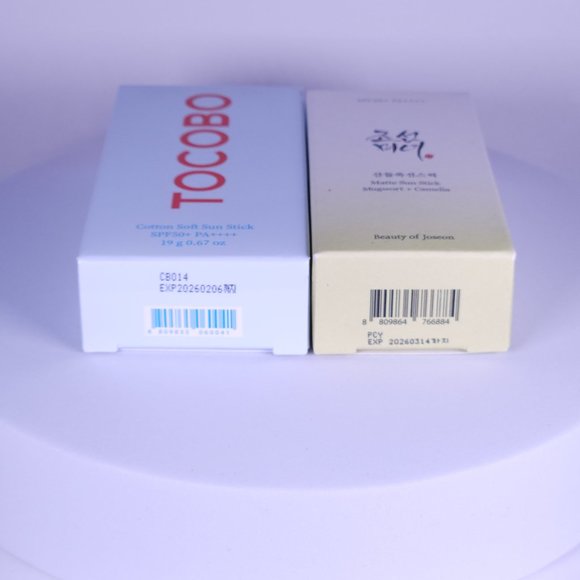 TOCOBO Cotton Soft SunStick + Beauty of Joseon Matte SunStick / SunSticks Pack!! - Picture 5 of 6
